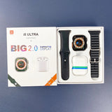 i8 Ultra Smartwatch  2 Strap plus Bluetooth
