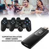 Game Stick 4K High Definition HDMI 40000+ Games, 2.4G Wireless Controllers for TV