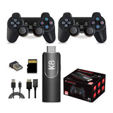 Game Stick 4K High Definition HDMI 40000+ Games, 2.4G Wireless Controllers for TV