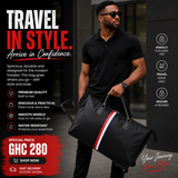 Duffle foldable luggage traveling bag roller weekend travel bag with wheel--- Red