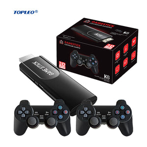 Game Stick 4K High Definition HDMI 40000+ Games, 2.4G Wireless Controllers for TV