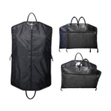 Suit Bag With Zipper and Outside Zipper Pocket for Storage