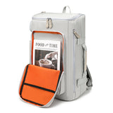 Portable 180° Flip Backpack Waterproof Multi-Pocket for Hiking Large Capacity Casual Minimalist Design Travel Backpack