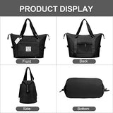 Large Capacity Folding Travel Bag, Travel Duffel Bag with Luggage Tag, Waterproof
