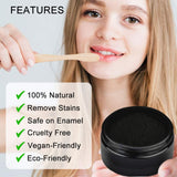 30g Teeth Whitening Oral Care Charcoal Powder Natural Activated Charcoal Teeth Whitener Powder Oral Hygiene Dental Tooth Care