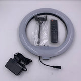 Touch control switch YQ-320A LED Ring Light 12 inch, Adjustable Color Temperature Circle Light with Light Stand & Table
