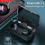 Wireless Earbuds Bluetooth Waterproof Headset Touch Control USB Charging Headphones M10 V5.3