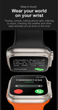 i8 Ultra Smartwatch  2 Strap plus Bluetooth